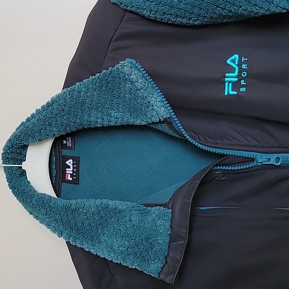 Fila Waffle Fleece Sport Jacket - Picture 7 of 14